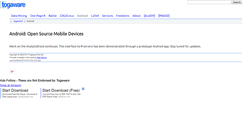 Desktop Screenshot of android.togaware.com